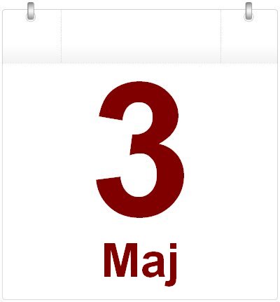 Kalendarium – maj 2019
