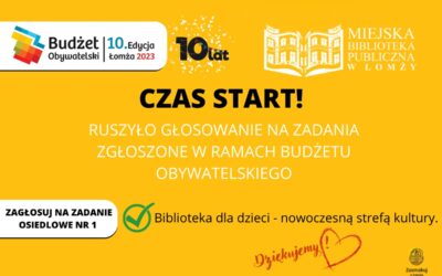 „Biblioteka dla Dzieci – nowoczesna strefa kultury”