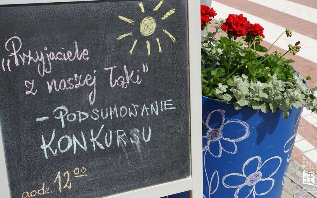 Podsumowanie konkursu plastycznego ph. „Przyjaciele z naszej łąki”