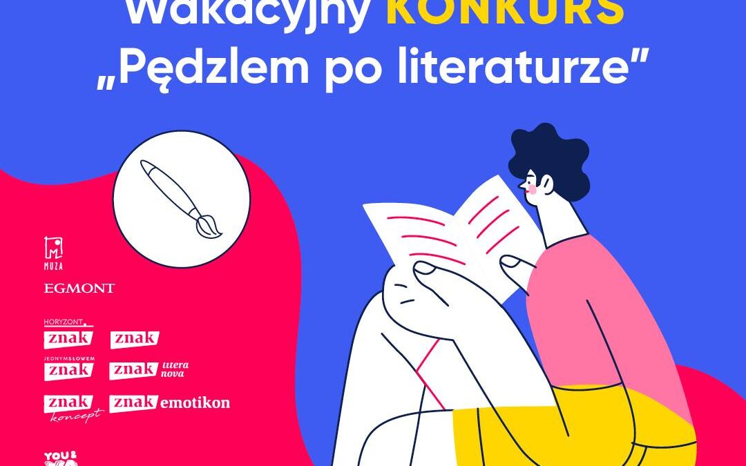 Konkurs plastyczny „Pędzlem po literaturze”