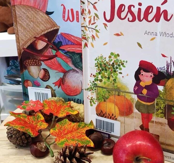 „Zwierzęce opowieści o jesiennej treści” – relacja z lekcji bibliotecznych.